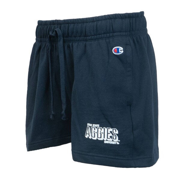 Women's Champion Utah State University Aggies Navy Shorts